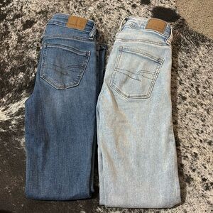 AE skinny jeans